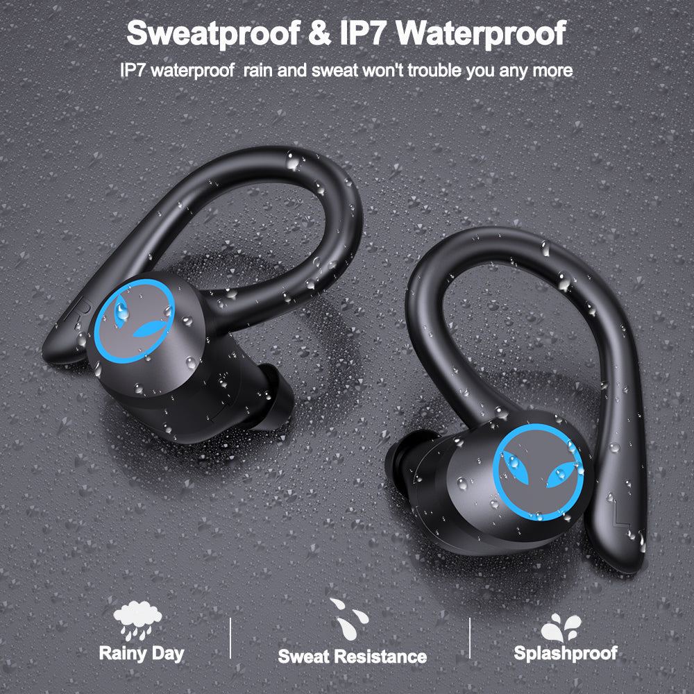 Q25 TWS Earbuds In-ear Wireless Headset Bluetooth 5.1 Earphone Waterproof Noise Reduction Design Sports Earhook Headphone Q25 TWS Earbuds In-ear Wireless Headset Bluetooth 5.1 Earphone Waterproof Noise Reduction Design Sports Earhook Headphone